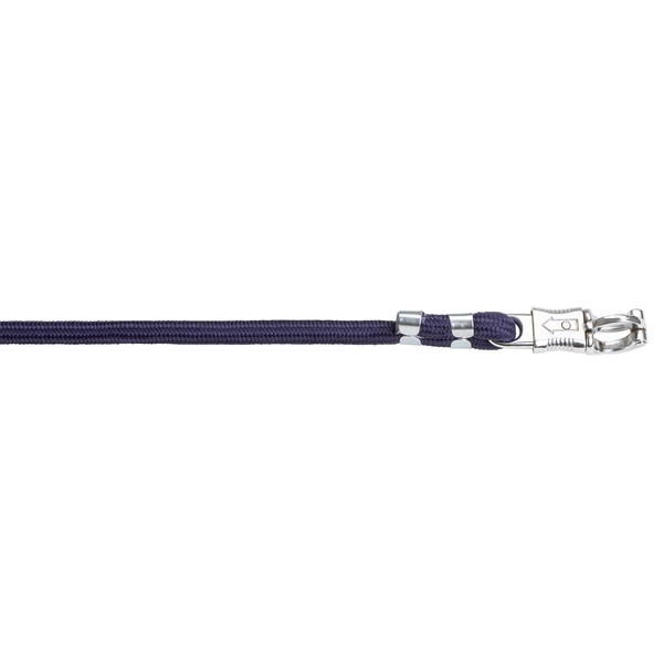 Kerbl Dexter 323575 Knitted Lead Rope with Carabiner Blue