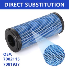 AUIVERED 7082115 Air Filter - Fit for Polaris General 1000 4 XP4/RZR 900 4 S Trail/RZR S 1000 Trail/Ace 900 7082115 7081937