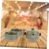 Ciieeo Travel Tea Set Kung Fu Style Ceramic Teapot Cups