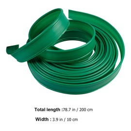 GANAZONO 1 Roll Green Belt Landscape Edging Border Outdoor Gardening Border Belt Grass Edging Fence Belt Garden Tie Tape Fence Border Belt Edge Trimmer Terrace Edging Landscape Edging Coil