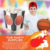 BASKETBALL POPCORN BOXES (24PC) - Party Supplies - 24 Pieces