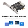 PCI -E 1X to 3-port 1394A (2 out of 1)