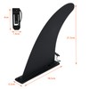 WOUMON Universal SUP Fin,Paddle Board Fins,Surfboard Fins for Longboards,Canoe