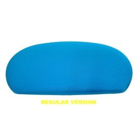 Spandex Fabric Cover for a lid Toilet Tank - Handmade in USA (Blue Bright)