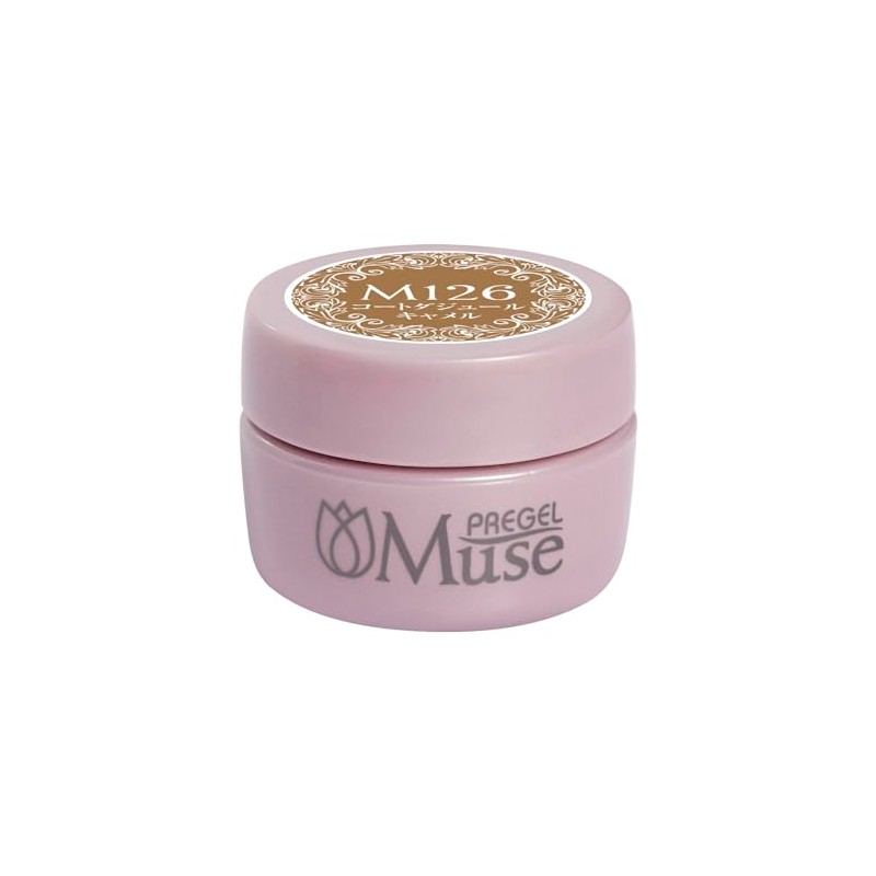 PREGEL Muse PGU-M126 Color Gel Cote d'Azur Camel, 0.1 oz