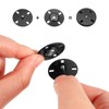 sourcing map 5Pcs Snap Buttons, Metal Invisible Buckle Fasteners Press