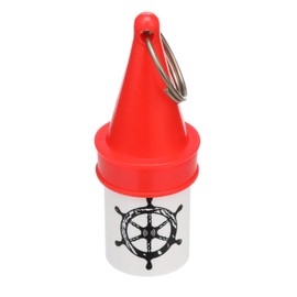 Seachoice High-Visibility Floating Key Buoy with Dry Storage