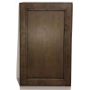 14.87x23.90 Mocha Swirl FINISHED MAPLE KITCHEN CABINET DOOR, Condition is