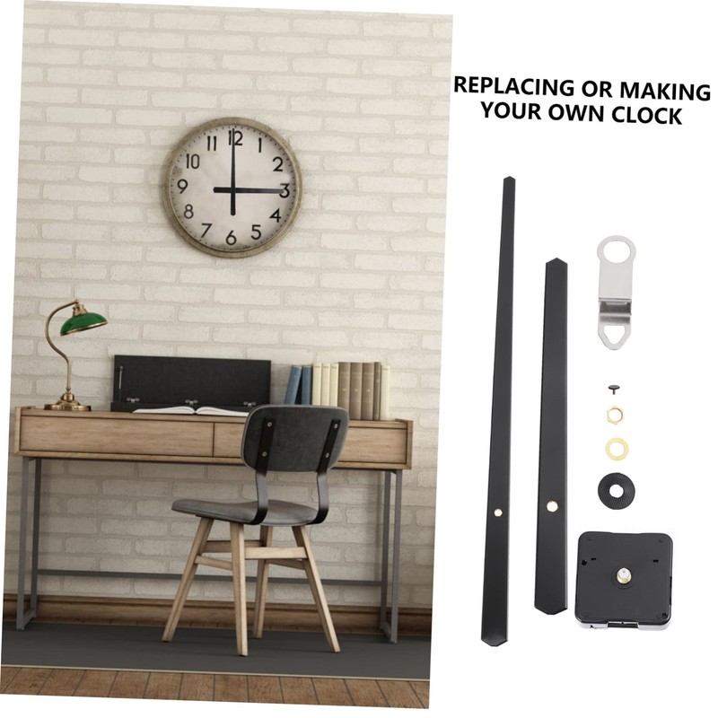 Mipcase 1 Set Long Shaft Clock Mechanism High Torque DIY