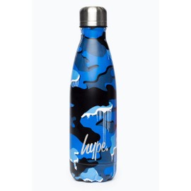 Hype Camo Drips Metal Water Bottle, Multi-Colour