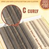 Focipeysa Spike Lash Extensions 304pcs Eyelash clusters 5-21mm Clusters Eyelash
