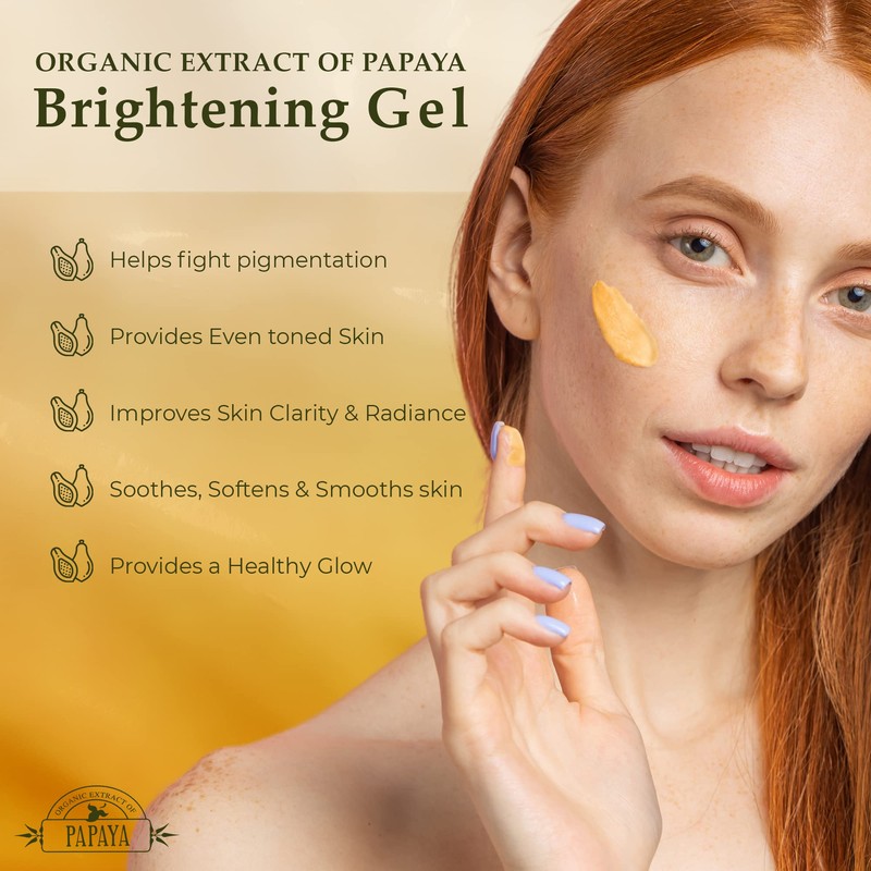 Organic Extract of Papaya Brightening Gel Tube | 30g |
