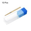 sourcing map 10pcs 120-140 Grits Diamond Grinding Bit 2mm Tapered