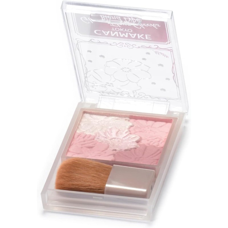 Canmake Glow Fleur Cheeks (Blend Type) B02 Rose Ballerina Cheek