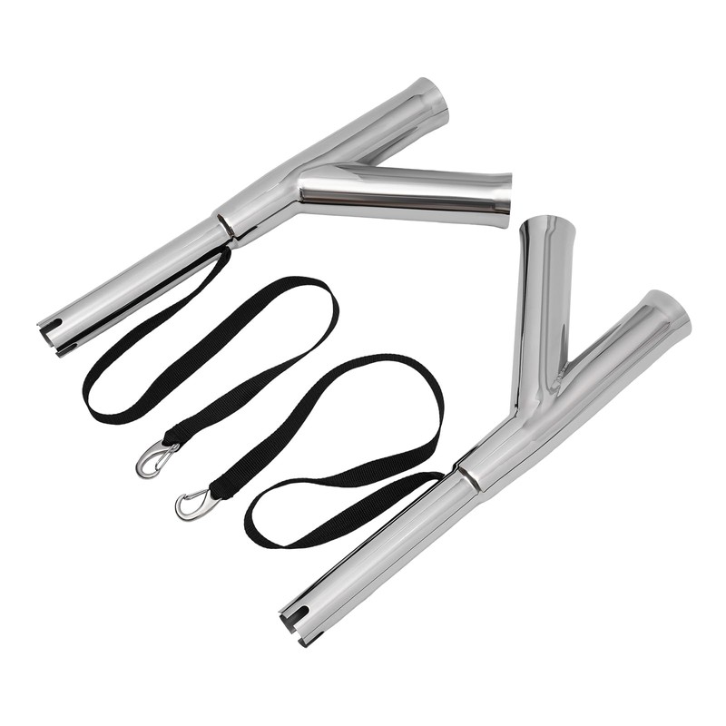 LYNICESHOP 2Pcs Fishing Rod Holder, Boat Outrigger Rod Holder Adjustable