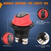 Nilight Battery Disconnect Switch 100A Master Disconnect Isolator 12V-48V On