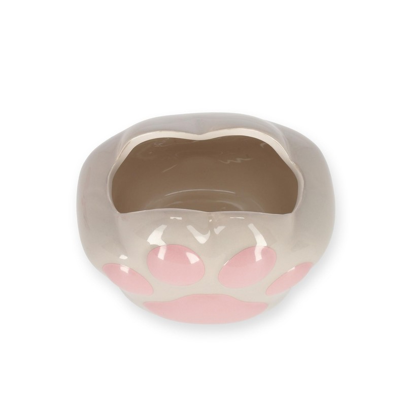 LEGAMI - Handpainted Ceramic Desk Friends Kitty Paw Pen Holder