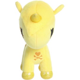 Aurora® Enchanting ©Tokidoki Toki Mochi Sky Unicorno Solara Stuffed Animal - Bright & Colorful Design - Showpiece Plush - Yellow 7.5 Inches