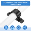PATIKIL Suspension Pipe Clamps 1/2 Inch, 10 Pack Standard Tubing