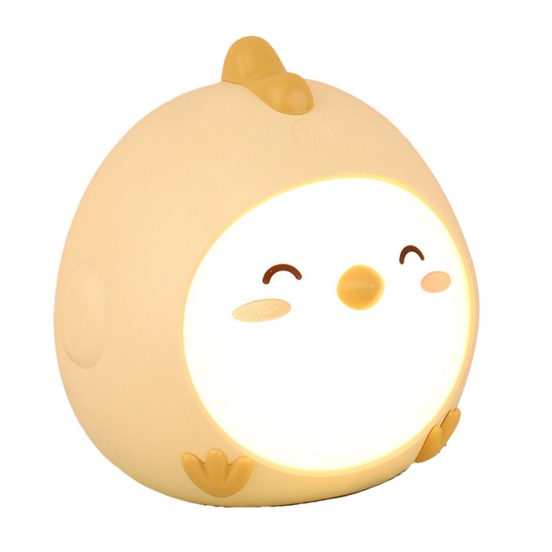Chicken Touch Night Light Cute Innovative LED Light USB Charging
