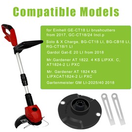 Chuancheng Trimmer Replacement Parts for Einhell Cordless Grass Trimmer GE-CT 18 LI
