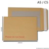 EPOSGEAR® 10 C5/A5 229mm x 162mm Brown/Manilla Strong Hard Card