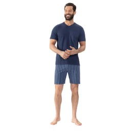 Mey Nightwear Series Straight Men's Pyjamas Short 2240002, Blue (yacht blue), L