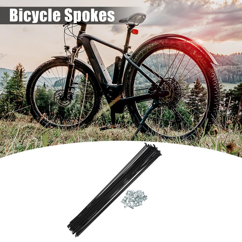 QUARKZMAN Pack of 36 14G J Bend Bike Bicycle Spokes