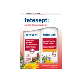 tetesept - 500 ml - Muscle Relaxation Set - Shower Bath & Lotion