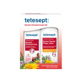 tetesept - 500 ml - Muscle Relaxation Set - Shower Bath & Lotion