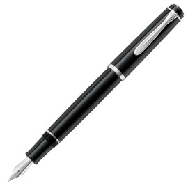 Pelican Fountain Pen, Medium, Medium Point, Black, Classic P205