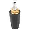 Pressure Washer Turbo Nozzle 1/4in Quick Connect Ceramic Core Copper