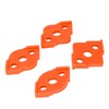 4 Pcs Radius Jig Router Template ABS Wear Resistant Woodworking