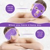 Warm and cold for the face, reduces swelling, eliminates dark