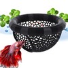 Betta Floating Feeder and Hideout, Aquarium Cave, Hammock, Decor, Beta