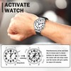 Hearkent British English Talking Watch with Large Numbers Self-Setting for