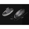 Push in Glasses Nose Pads,5 Pairs Eyeglasses Replacement Nose Piece,Oval