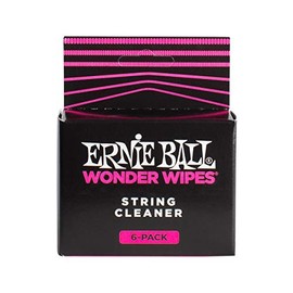 Ernie Ball Wonder Wipes String Cleaner, 6-pack (P04277)