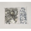 Frameware Canvas Offset Clips with Screws, Pack of 100 (1")