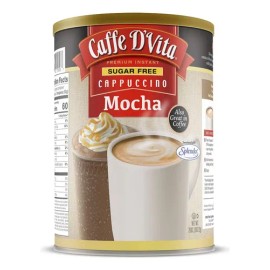 Caffe D Vita Mezcla Capuchino Moca Sin Azúcar 2 Libras                                                                                                