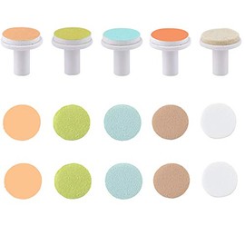 Fansidi Replacement Pads for Rchargeable Electric Baby Nail File - Electric Baby Nail Trimmer Clipper Sandpaper Pads