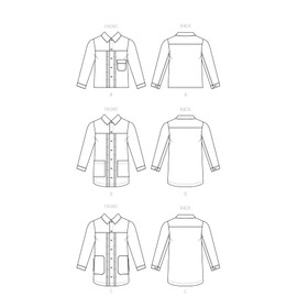 McCall's Men's Jacket Sewing Pattern Kit, Design Code M8352, Sizes 44-46-48-50-52