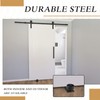 LEIFIDE 4 Pcs Sliding Barn Door Floor Guide Flush Design