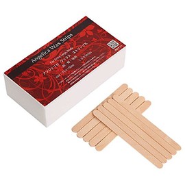 ANGELICA Brazilian Wax Hair Removal Cut Paper & Spatula Set Wax Hair Removal Strip Sheet