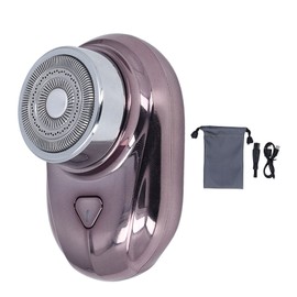 Mini Electric Beard Trimmer Men USB Rechargeable Portable Beard Trimmer for Home Travel