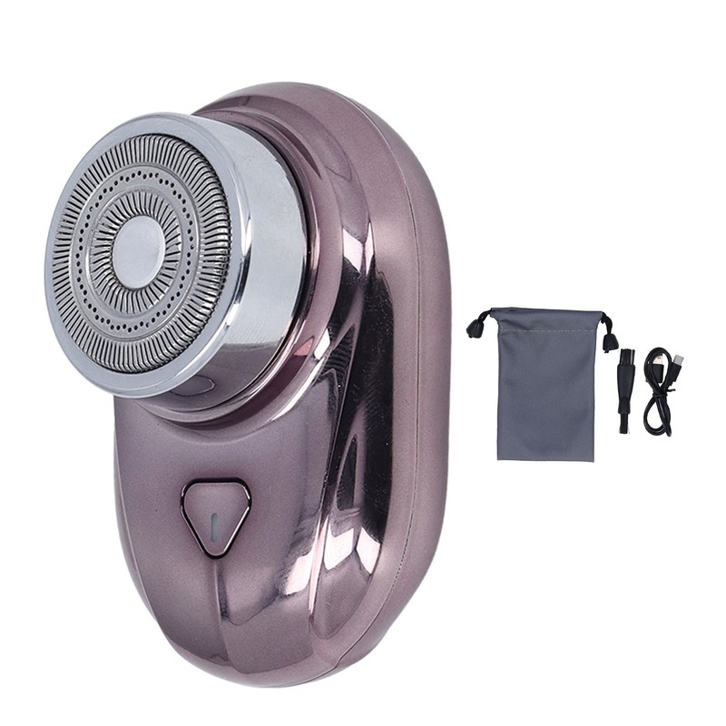 Mini Electric Beard Trimmer Men USB Rechargeable Portable Beard Trimmer