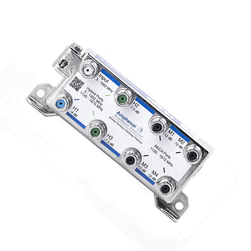 AMPHENOL IPGH3M4-VF Infinity Premise Docsis Passive 3 x HYBRID +