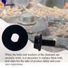 SURPOUF 90639221 90618229 Chainsaw Bolt and Washer Fits For DeWALT