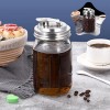 Baderke 4 Pcs Stainless Steel Mason Jar Pour Spout Lid