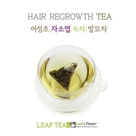 [Pyramid Tea bags] Korean Herbal Tea / 100% Natural Hair Regrowth Tea 15 Triangle Tea bags / 삼각티백 발모차